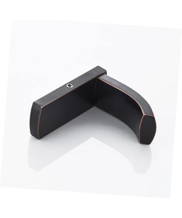 Cabilock Clothes Rack 3pcs Hangers Heavy Duty Towel Hooks Bathroom Accessories Coat Hanger Office Wall-Mounted Bathrobe Clothes Hanger mediumx3pcs Blackx3pcs - Buy Online on GoSupps.com