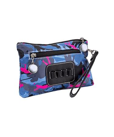 Sydney Love Lady Golf Cosmetic Bag Blue Camouflage