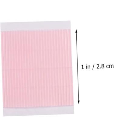 DOITOOL Adhesive Stickers 18 Sheets Double Eyelid Beauty Stickers Makeup Tape Woman Invisible Eyelid Sticker Eye Patch 2.8x0.2cmx3pcs Pinkx3pcs - Buy Online on GoSupps.com