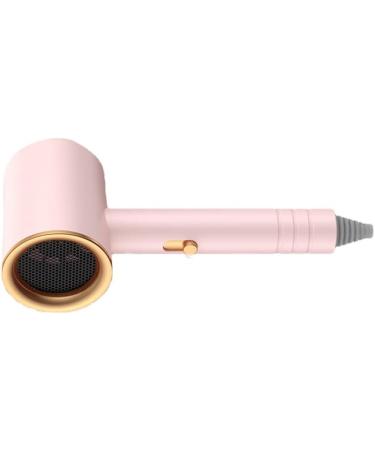 Hair Drier Professional Mute 360 Degree Rotatable Nozzle Hair Drier Fast Drying Folding Design ABS PP Portable Powerful Blow Dryer for Home Salon (with Blue Light) Pink With Blue Light - Buy Online on GoSupps.com