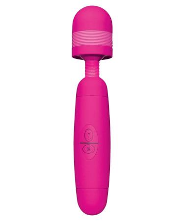 Orion massage tab "Wellness Spa" - intensive full body massage tab for women and men with 7 vibration modes and grooved stimulus structure pink
