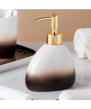 POCHY 6-Piece Light Grey Toiletries Set | Stylish Bathroom Accessories & Toothbrush Mug Cup | International Shipping Available - Buy Online on GoSupps.com