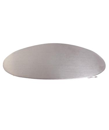 Freneci Brushed Geometric Large Hair Clip for Women - Silver Hair Clamp & Hairpin - Stylish Hair Accessories - Buy Online on GoSupps.com