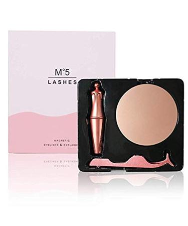 Magnetic Eyelashes with Eyeliner Kit - No Glue Natural Look - Diamond-5 Applicator Included - International Shipping Available - Buy Online on GoSupps.com
