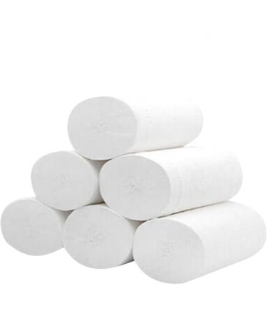 Toilet Paper Roll Home Hotel Restaurant Bathroom Washroom Soft Tissue Roll Wood Pulp Paper 6 Rolls (Color : 6 volumes) - Buy Online on GoSupps.com