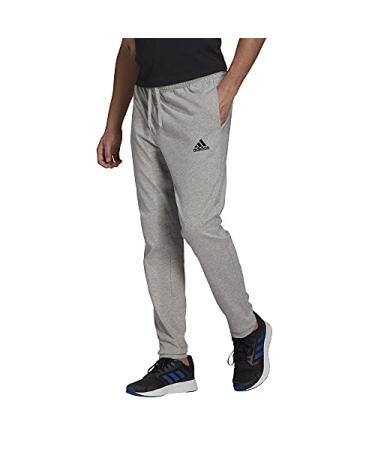 adidas Men's Essentials Tapered Pants Medium Medium Grey Heather