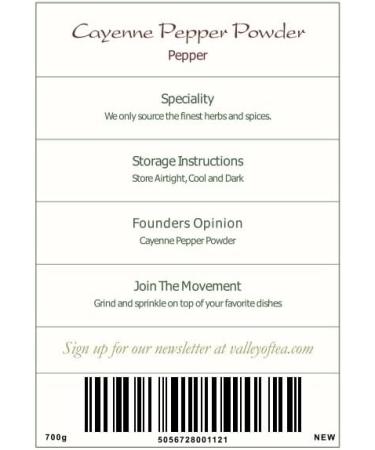 Organic Bulk Cayenne Pepper Powder - Premium Quality - Buy Online on GoSupps.com