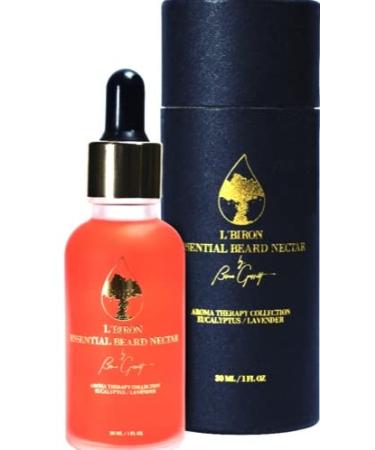 L Biron Beard Nectar - Lavender Eucalyptus | Aromatherapy for Moisture Softness & Itch Relief - Shop Internationally - Buy Online on GoSupps.com