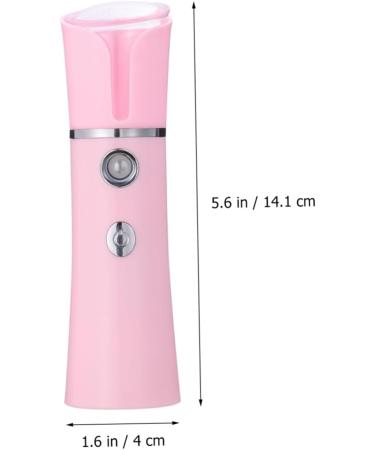 Angoily 1pc Pink Charging Hydrator Spray Evaporator Handheld Face Nano Humidifier Usb Cold 14.1x2.6cm - Buy Online on GoSupps.com