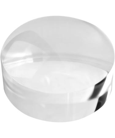 Pteanecay 2X 2 Inch Magnifying Dome - Portable Paperweight 8X Magnifier Clear Reading Aid Magnifying Glass Dome for Reading Books - Buy Online on GoSupps.com