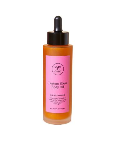 OLIO E OSSO - Lustero Glow Body Oil | Natural Non-Toxic Clean Beauty (4 fl oz | 120 ml) 4 Fl Oz (Pack of 1) Multicoloured