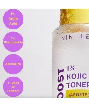 Nin L ss BBoost 1 Kojic Acid Toner 200 ml clear facial toner - Buy Online on GoSupps.com