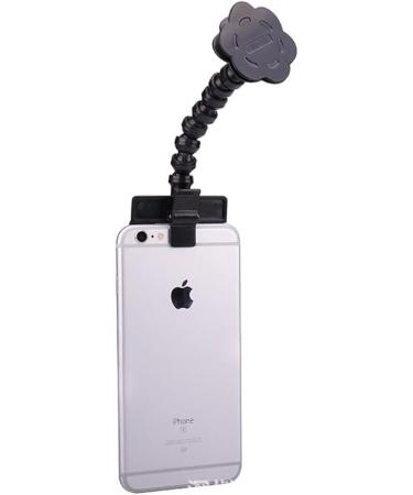 Pet Selfie Stick zosenda Flexible Dog Selfie Stick Rod Cat Photo Toy Accessories Multi-functional Smartphone Attachment Clip Treat Holder Dog Bath Toy (Black) - Buy Online on GoSupps.com