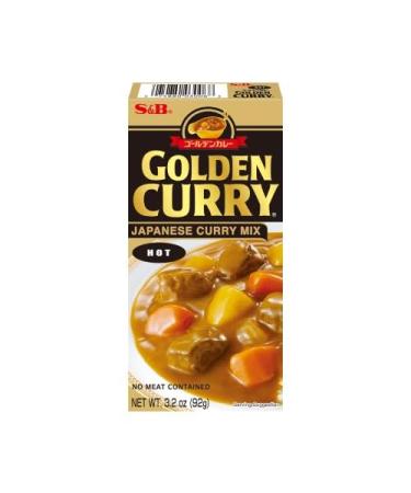 Hot - Golden Curry - Sauce au Curry Epic - Parfaite pour Vos Plats Asiatiques - Compatible avec S&B - 92g