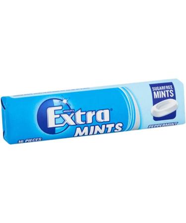 Extra Peppermint Sugarfree Mints - 16 Pieces (6 x 28g) - Buy Online on GoSupps.com