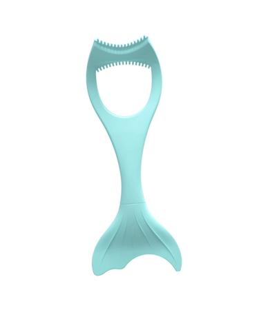 VINTORKY Mascara Brush Eyelash Brush Eyeshadow Eye Shadow Silicone Upper and Lower Mascara Applicator Lady Tools Rat Mask Female Eye Tool Make up Tools for Women Marscara Aid Tool 15X5.7CM Blue