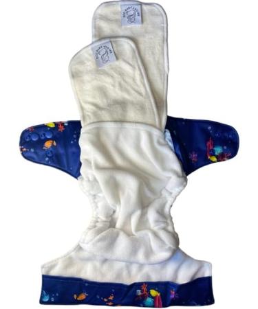 Eco Baby And Me BTP 4-Layer Bamboo Inserts (2-Pack) - Premium Quality Inserts for Cloth Diapers - Buy Online on GoSupps.com