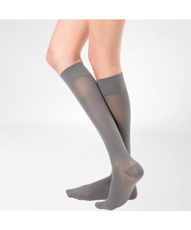 Bauerfeind VenoTrain Micro AD CCL1 Compression Stockings L Plus Anthracite Short - Buy Internationally - Buy Online on GoSupps.com