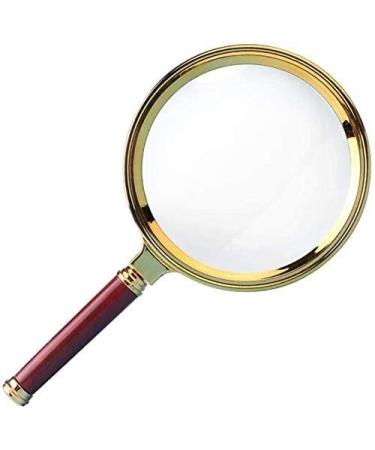 Magnifiers Magnifiers Magnifier Jewelry Handheld Reading Optical Collection Identification Stamp Coin Magnifying Glass Comfortable Anniversary