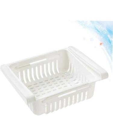 Zerodeko 2pcs Box Refrigerator Can Organizer for Fridge Non-perforating Kitchen Rack Drawer Food Shelf - Buy Online on GoSupps.com