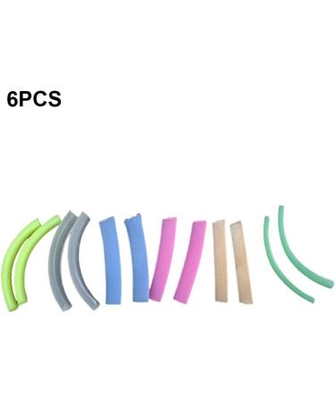 dijiusidy 6 Pairs Eyelash Curling Tool Reusable Silicone Eye Lash Grafting Tools Makeup Beauty Supply Home Professional Salon - Buy Online on GoSupps.com