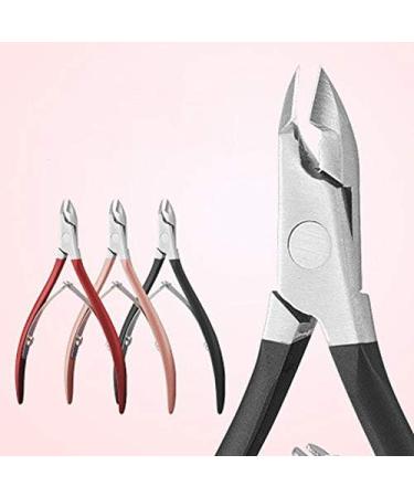 SJLS 1pc Nail Clippers Stainless Steel Dead Skin Remover Scissor Foot Care Toe Cuticle Nippers Manicure Nails Art Tool (Color : Red) - Buy Online on GoSupps.com