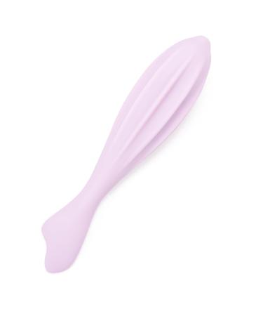 Silicone face massage scooter facial scooter facial massage device elegant and simple pear -shaped face scooter for skin tightening and muscle relief (purple) - Buy Online on GoSupps.com