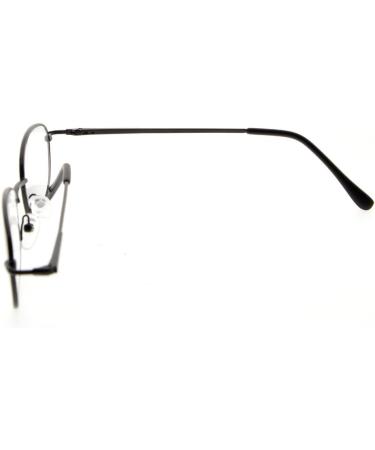 Eyekepper Metal Frame Reading Glasses 4 Pack - Black +2.25 | Stylish & Durable Spring Hinges for Comfortable Fit - Buy Online on GoSupps.com