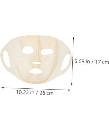 Ipetboom 30pi ces Masques Silicone R utilisables Pour Visage Lot De Transparent Dor Accessoire Beaut Hydratant Pour Soins De Peau 26.00X17.00X0.10CMx5pcs comme indiqu x5pcs - Buy Online on GoSupps.com