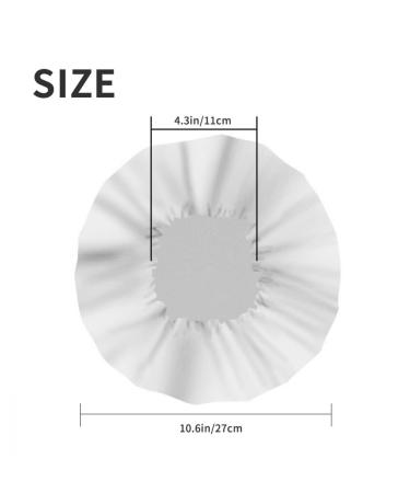 Nicokee Double Waterproof Bathing Shower Cap - Animal Design - Reusable Fashion Hat for Women - Ideal for Beauty, Bath, Spa, and Travel - 10.6 x 10.6 Inch - Buy Online on GoSupps.com