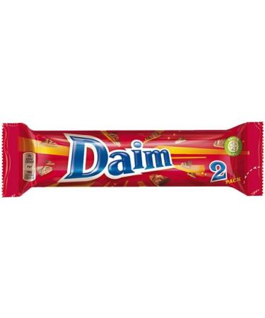 Daim Chocolate bar (36 x 56 g) - Crunchy Almond Caramel Covered with The Finest Milk Chocolate - Uniquely Delicious Swedish Sweets - Buy Online on GoSupps.com