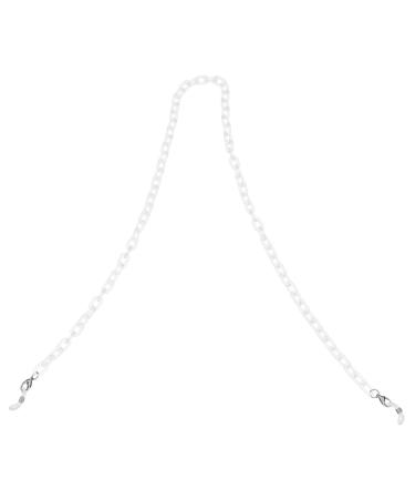 Ipetboom 2 pc masking glass chain anti-lost mask tape mask straps face glasses chains anti-loss holder windproof hut rope cover holder korean acrylic bracket sunglasses