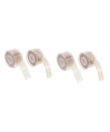 balacoo 4800 Sheets Double Eyelid Sticker Invisible Eye Strips Eyelid Shadow Sticker Eye Makeup Tape Instant Double Eyelid Breathable Eyelid Tape Adhesive Strip Cosmetics Cylinder