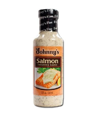Johnny's Salmon Finishing Sauce 12 Oz(Pack of 2)
