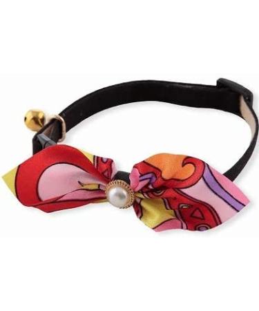 Elegant Pink Ascot Cat Collar - Stylish and Comfortable - Buy Online on GoSupps.com