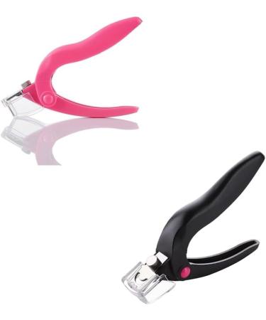RIYAN Nail Clippers Professional Uv Gel False Nails Tips Cutter Nail Clippers Cutter Trimmer Stainless Steel Manicure(Black) - Buy Online on GoSupps.com