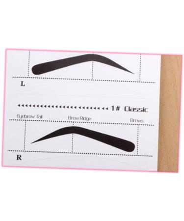 Beavorty 10pcs Eyebrow Shaping Stencils Eyebrow Shaping Kit Eyebrow Templates Mold Set Eyebrow Shape - Buy Online on GoSupps.com