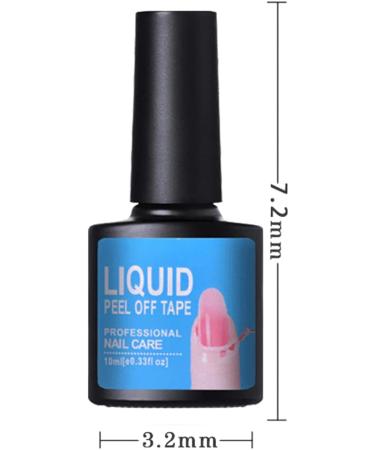 Liquid Latex For Nails Peeling Unscented Liquid Latex Nails Smooth - 10ml Latex Polish Edge Nail Polish Skin Care Nail Barrier Protector For Women Vigcebit - Buy Online on GoSupps.com