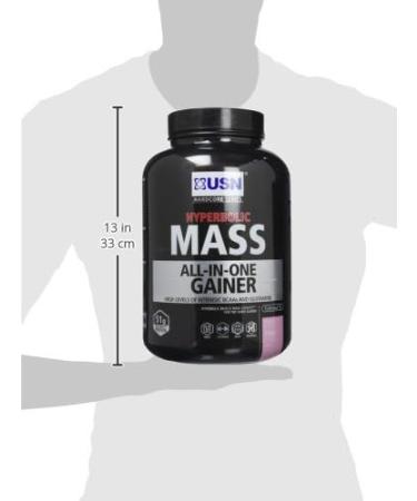 USN Hyperbolic Mass Strawberry 2kg - Buy Online on GoSupps.com