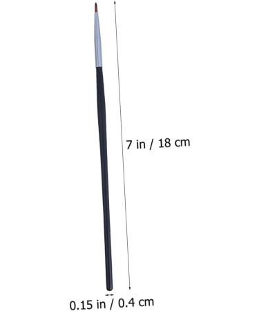 SOESFOUFU 5pcs Fine Eyeliner Brush Cosmetic Eye Wands Gel Eyeliner Eye Liner Pens Smudge Stick The Brush Fiber - Buy Online on GoSupps.com