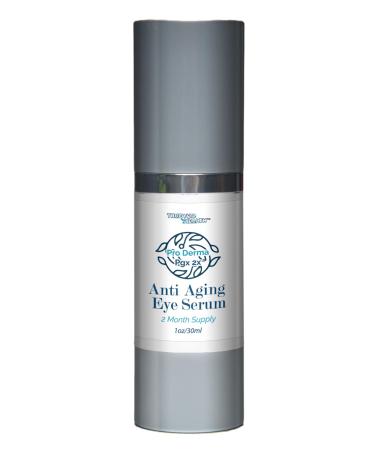 Pro Derma Pgx 2x Anti Aging Eye Serum - 2 Month Supply - Improved Formula to Promote Youthful Appearance - Support Reduced Puffiness & Undereye Bags - Minimize Appearance of Wrinkles & Dark Circles - Buy Online on GoSupps.com