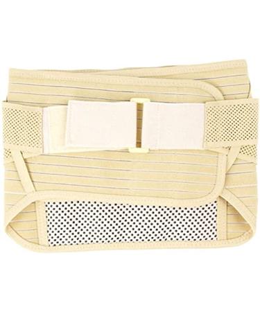 Self-warming magnetic waist protection belts men and women warm for the healthcare system steel plate support lumbar vertebral protection waist/abdominal support beige s