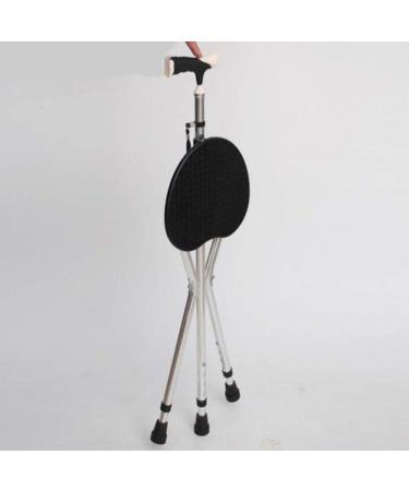 Crutches Disability Medical Aid Folding Seat Cane 3 Legged Stool Stick Elderly Walker Crutches Beautiful Scenery Bathing in Sunlight - Buy Online on GoSupps.com