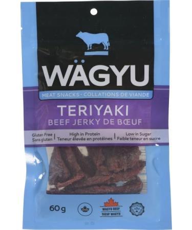 Wagyu Terriyaki High Protein Halal Beef Jerky 60g (1 pack) Teriyaki