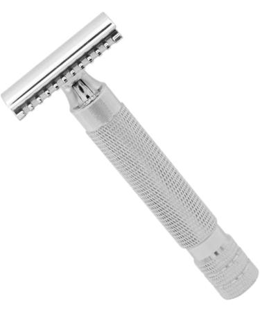 Minkissy Men's Safety Razor - 2-Pack Stainless Steel & Wood Pubic Shaver for a Safe Smooth Shave - Buy Online on GoSupps.com