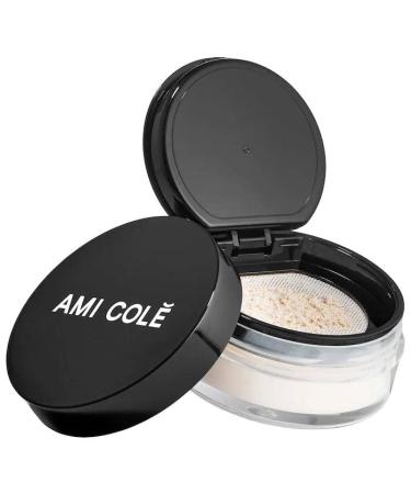 Ami Col  Skin Melt Talc-Free Loose Setting Powder - Translucent - for all skin tones