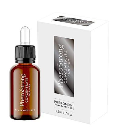 CONCENTRATE pheromones Oil for Men - Fragance Free - Pheromones Perfume - For him to Her - Feromonas para hombre atraer mujeres - Concentrated - 0.25 Fl.Oz / 7.5 ml