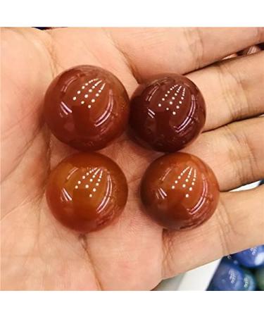 Xuquli Natural ACHATAR Crystal Balls - Yellow Quartz Healing Crystals for Home D cor & Holiday Beautification - Buy Online on GoSupps.com
