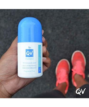 QV Naked Anti-Perspirant Roll-On 80G | Long-Lasting Protection | International Shipping Available - Buy Online on GoSupps.com