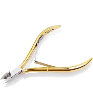 Nghia Professional Steel Cuticle Nipper C-118 (Previously D-501) - Osimihome Gold Plated Cuticle Cutter for Perfect Nail Care | Manicure Tool for Home/Spa/Salon (1 Pcs) - Buy Online on GoSupps.com